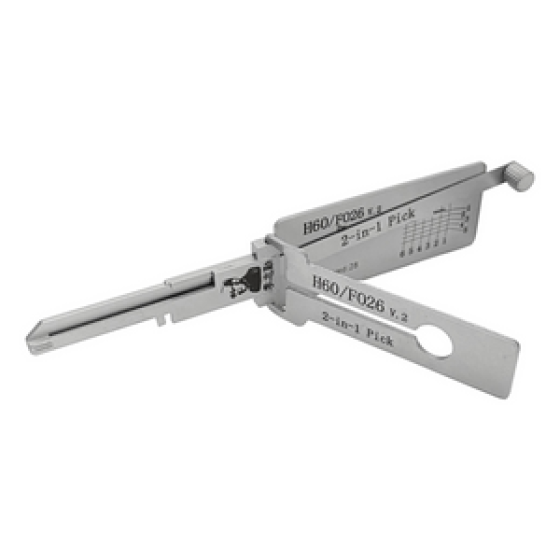 Original Lishi Ford 2-in-1 Pick & Decoder H60 / FO26